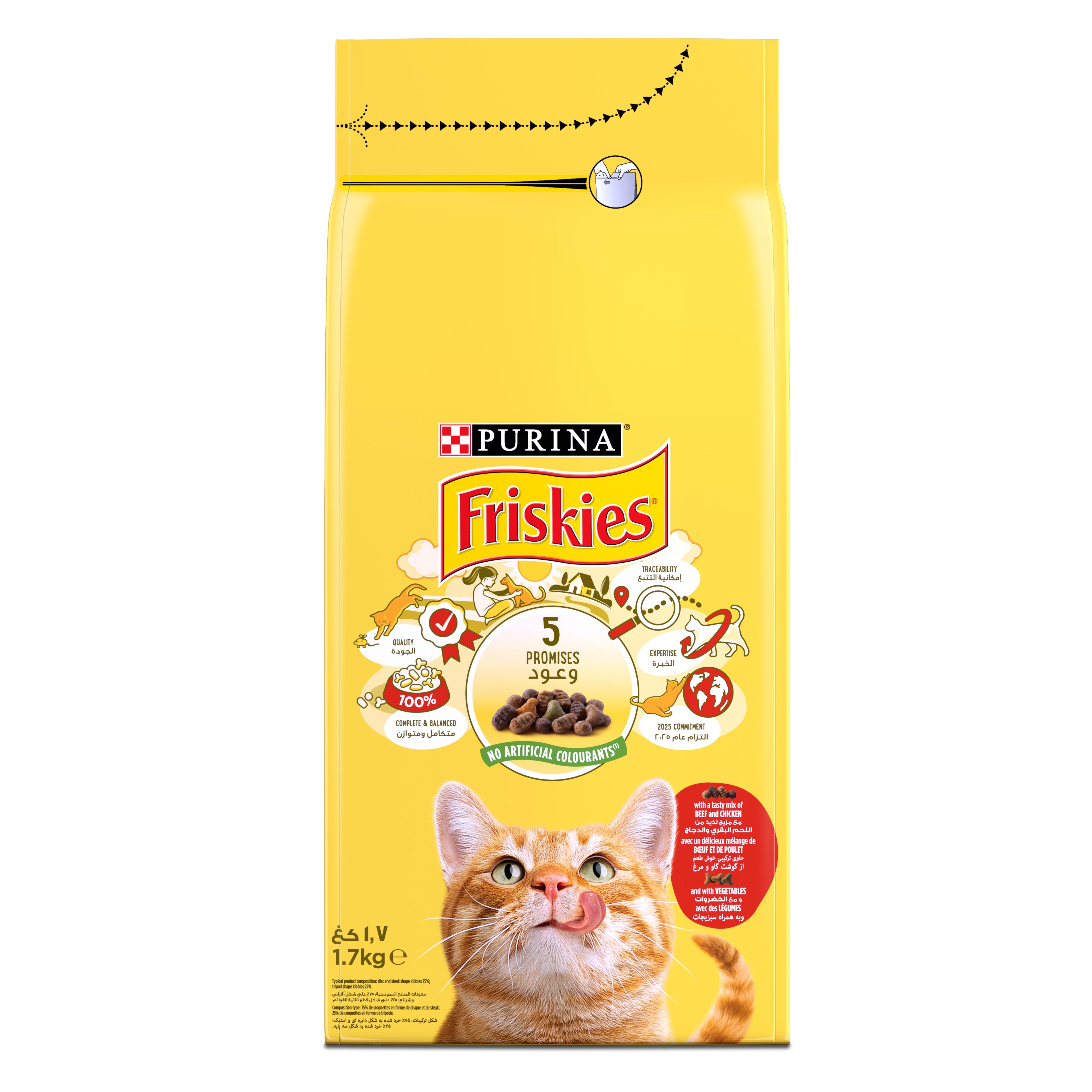 Friskies cat shop food on sale